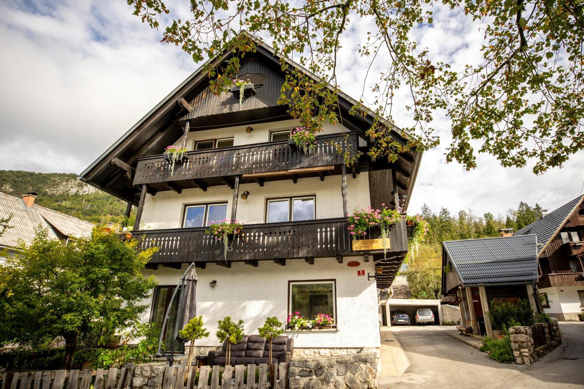 Apartma Kosnik Perunika 보히니 외부 사진